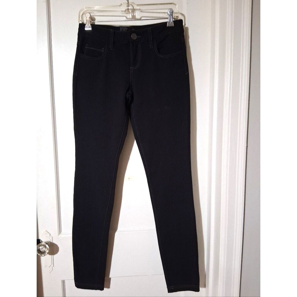 KUT from the Kloth Jennifer Ultra Skinny Black Jeans Size 4 Minimalist Workwear - Picture 3 of 12
